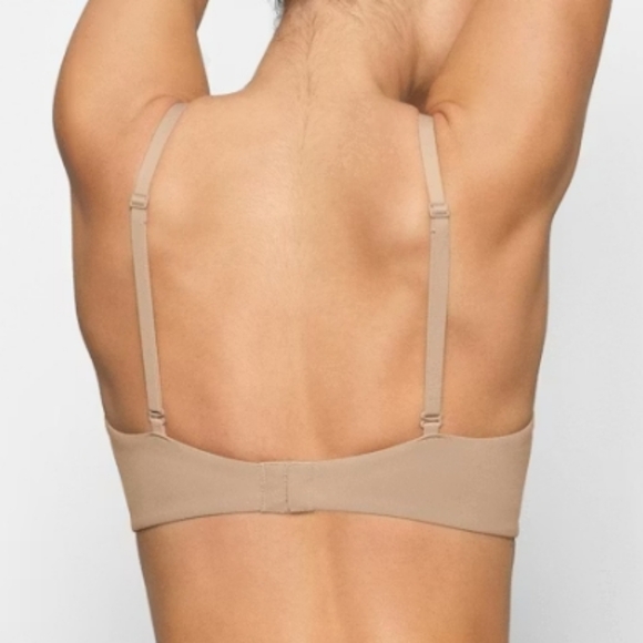 SKIMS Fits Everybody Unlined Demi Bra Tan Women's 36B - Picture 8 of 10